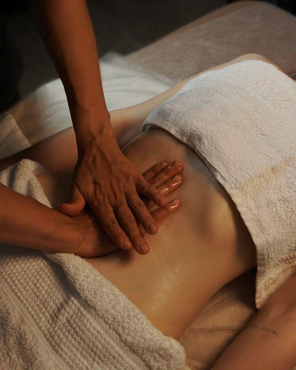 Drainage abdominal doux